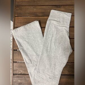Gray Leggings bell bottoms